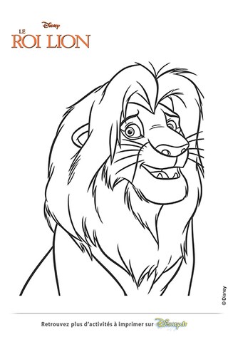 Coloriage Adulte Roi Lion Meilleures Idées Coloriage coloriage adulte roi lion