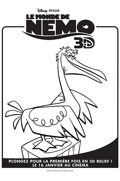 coloriage dory reconforte nemo