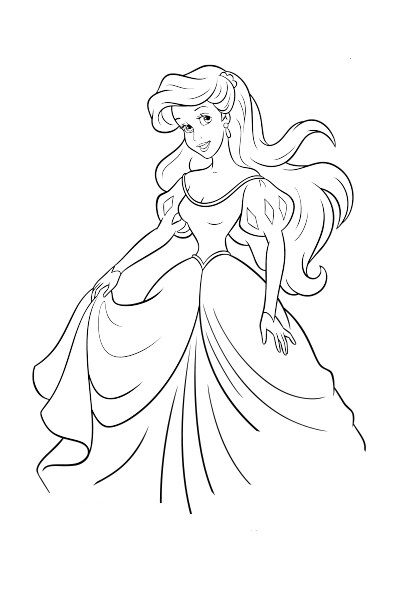 Beauty And The Beast Free Coloring Pages La Petite Sirene