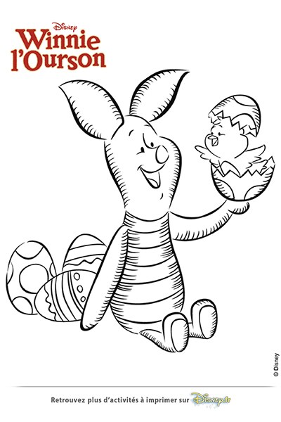 Coloriages Porcinet porcinet