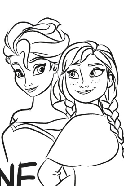 Coloriage De Personnage De Disney