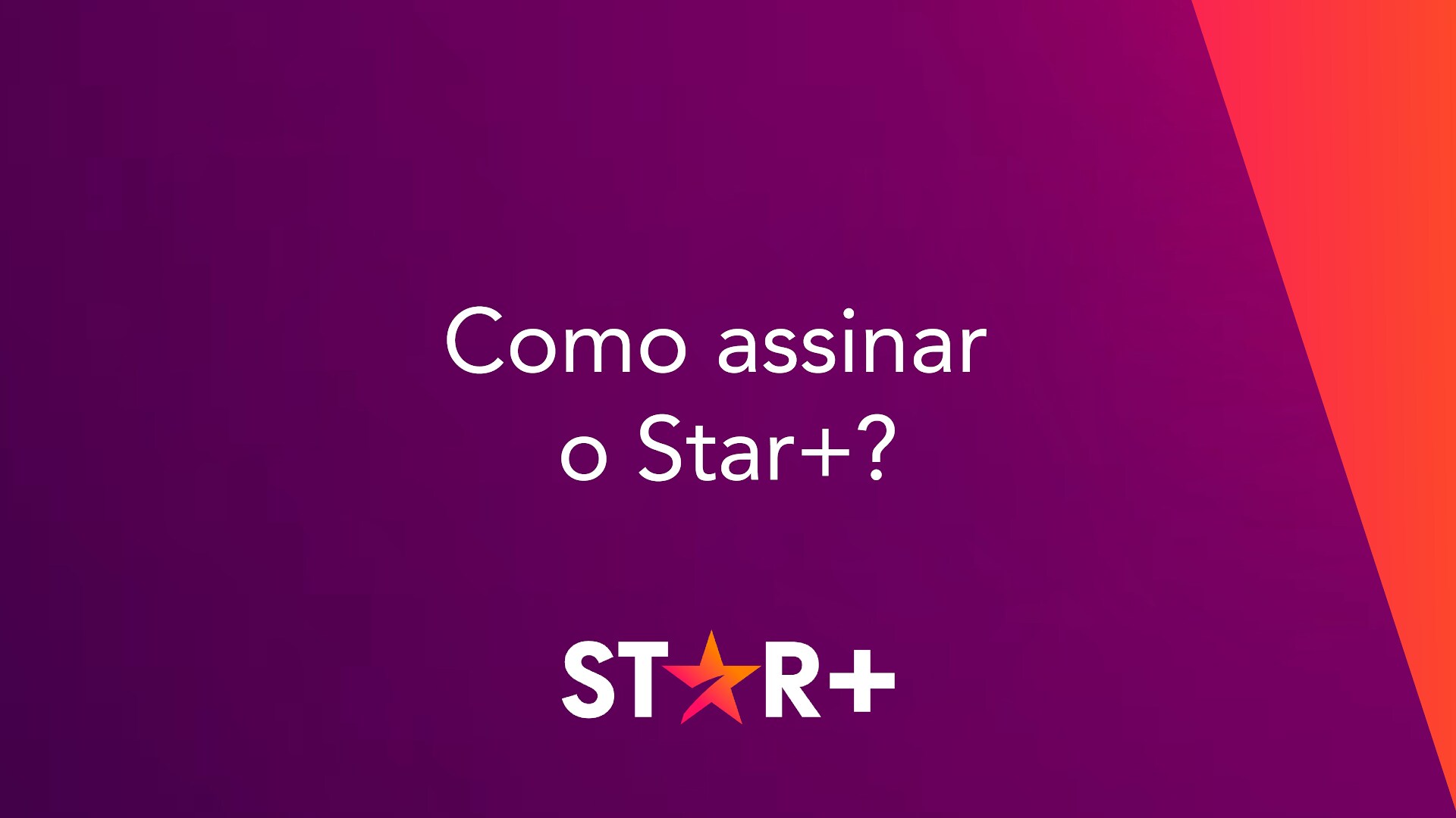 Como se inscrever no Star+: passo a passo