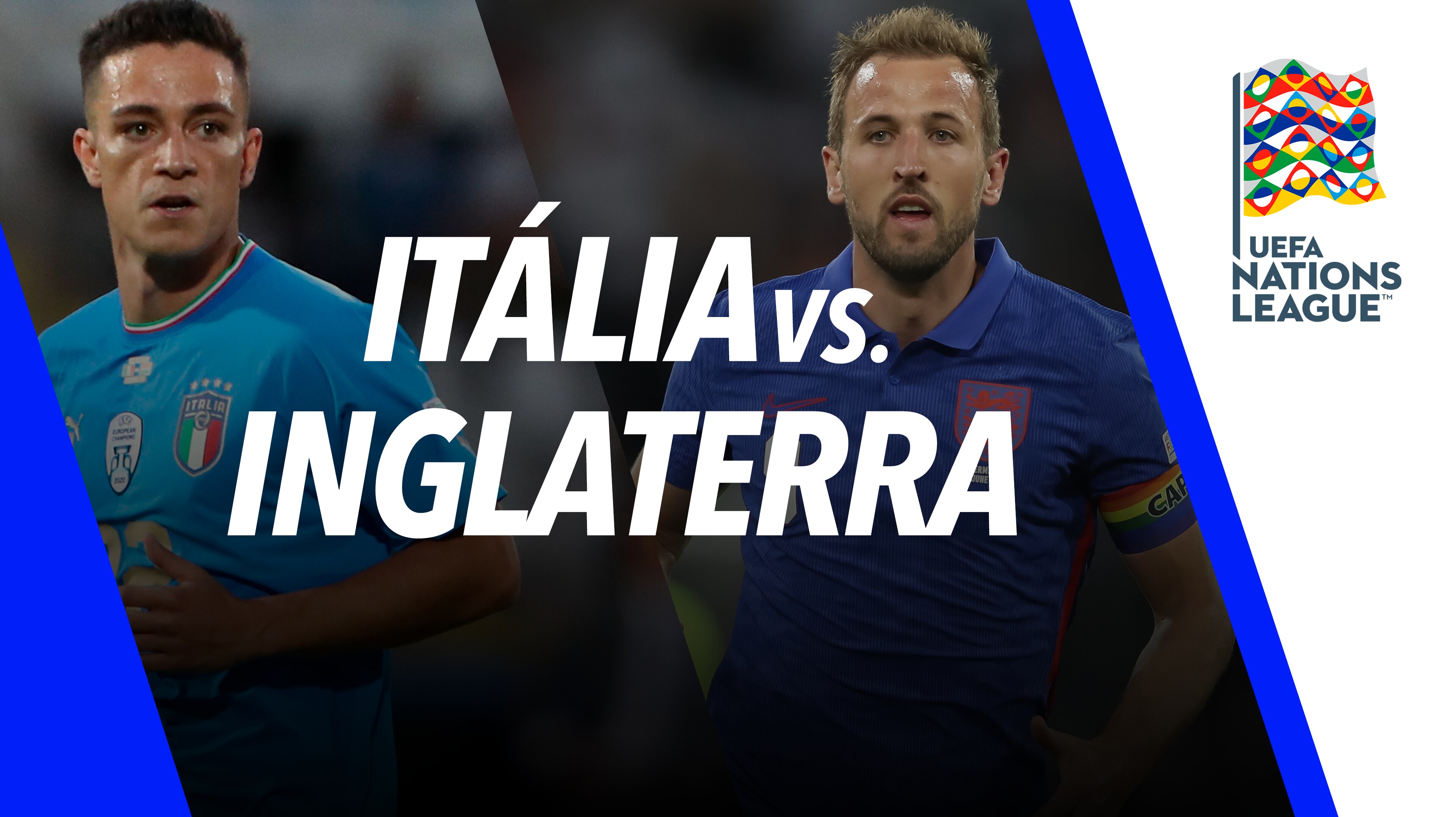 Itália x Inglaterra ao vivo: onde ver online o jogo da UEFA Nations League