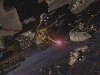 "The shroud of the dark side has fallen. Begun, the Clone War has." 