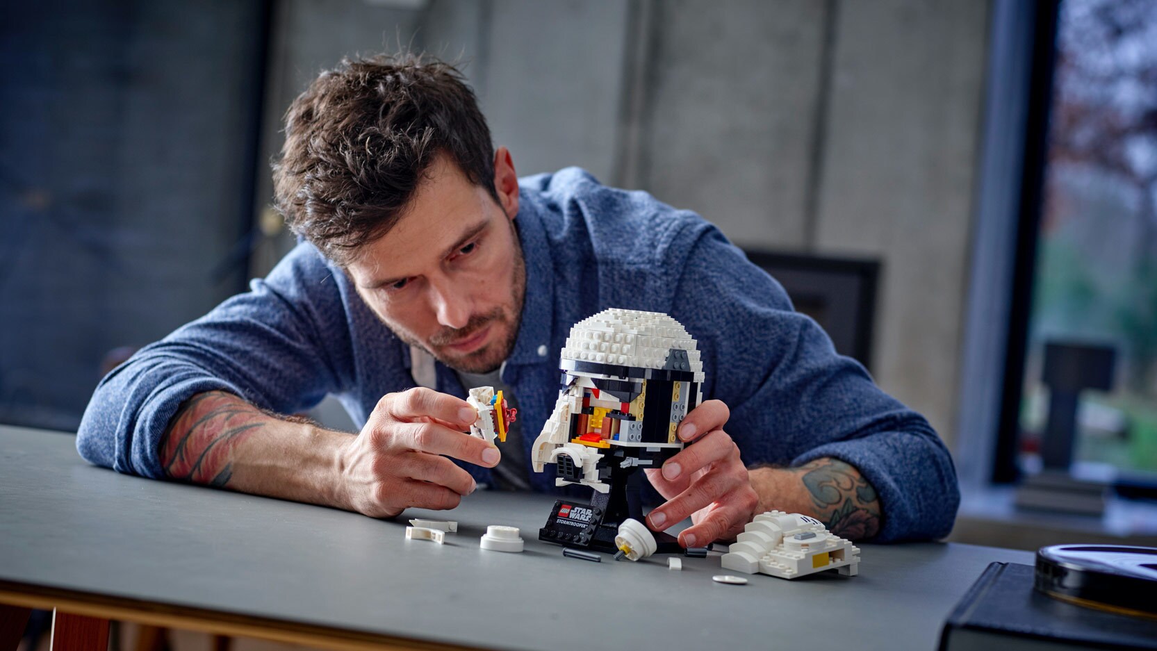 New LEGO® Star Wars™ helmets challenge builders to display their dark side