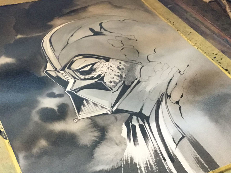 NASCAR and Columbia Reveal New Darth Vader-Inspired Paint