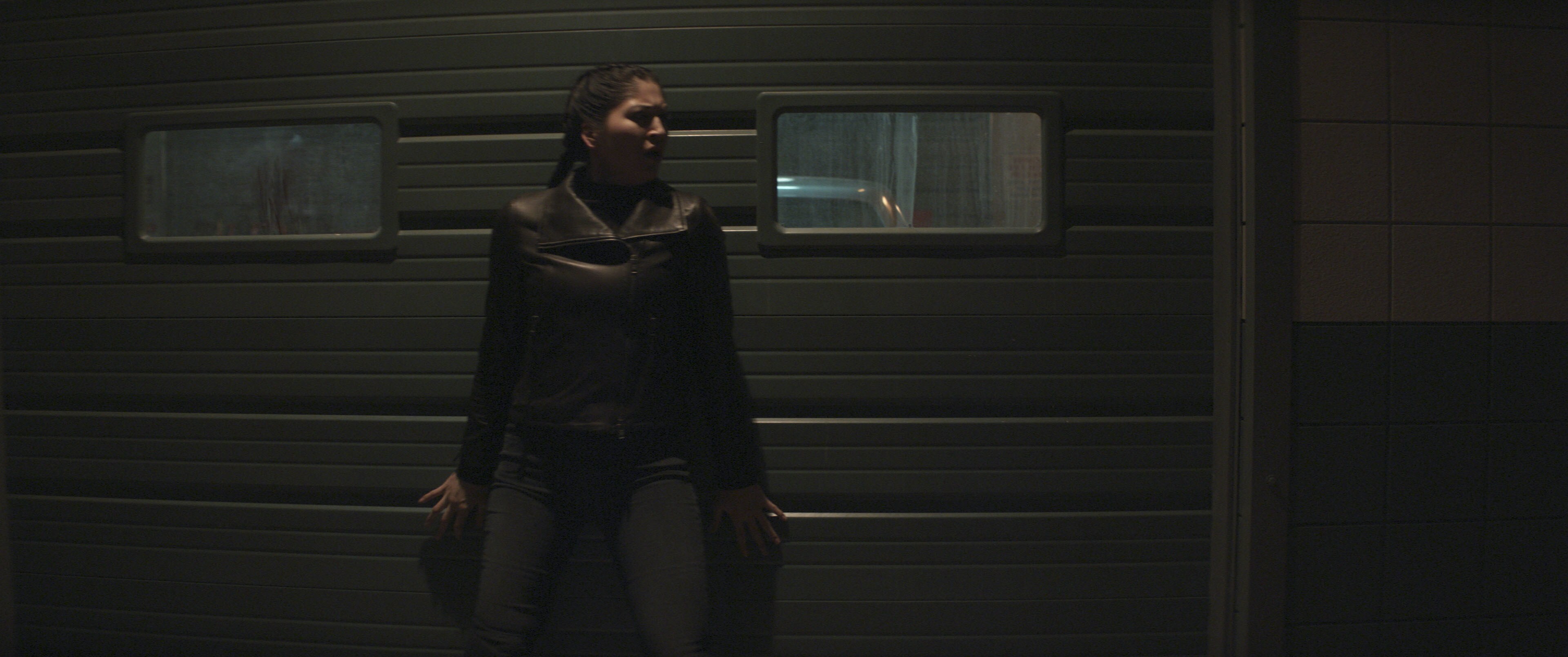 Alaqua Cox as Maya Lopez in Marvel Studios' HAWKEYE. Photo courtesy of Marvel Studios. ©Marvel Studios 2021. All Rights Reserved.