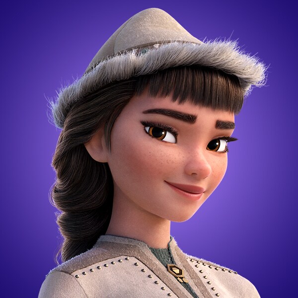 Honeymaren voiced by Rachel Matthews in Frozen 2