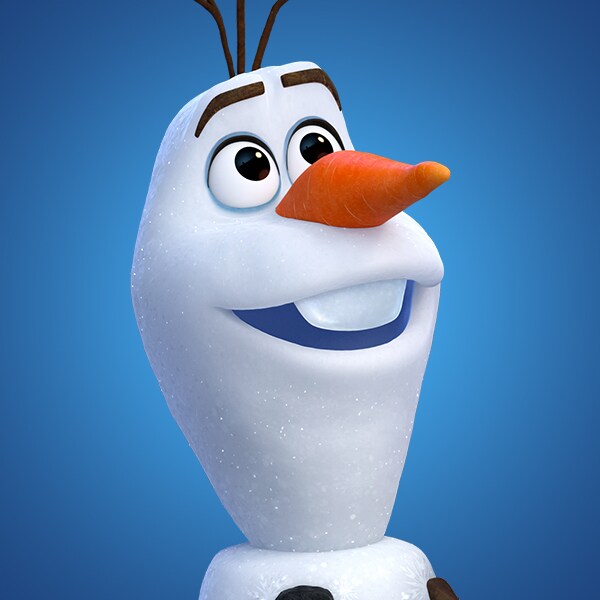 Official Disney Frozen Olaf The Snowman Face T-Shirt Movie Anime Anna Elisa 