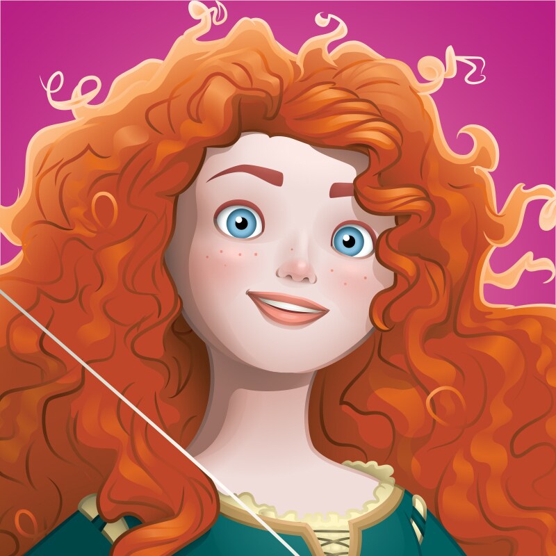 Merida Create Your World character image thumbnail