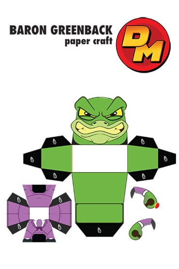 Penfold Cut-Out - Danger Mouse Activity Sheet | Disney XD | Singapore