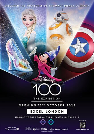 Disney100: The Exhibition Tickets, ExCeL London | Disney Tickets UK