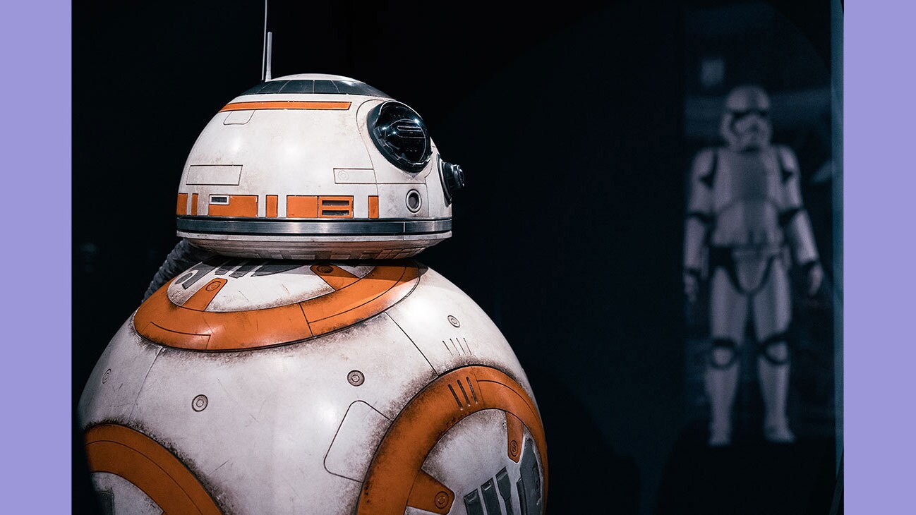 BB-8 from the latest Star Wars trilogy.