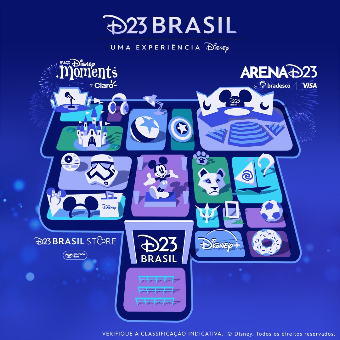 Detalhes da D23 Brasil - Uma Experiência Disney revelados