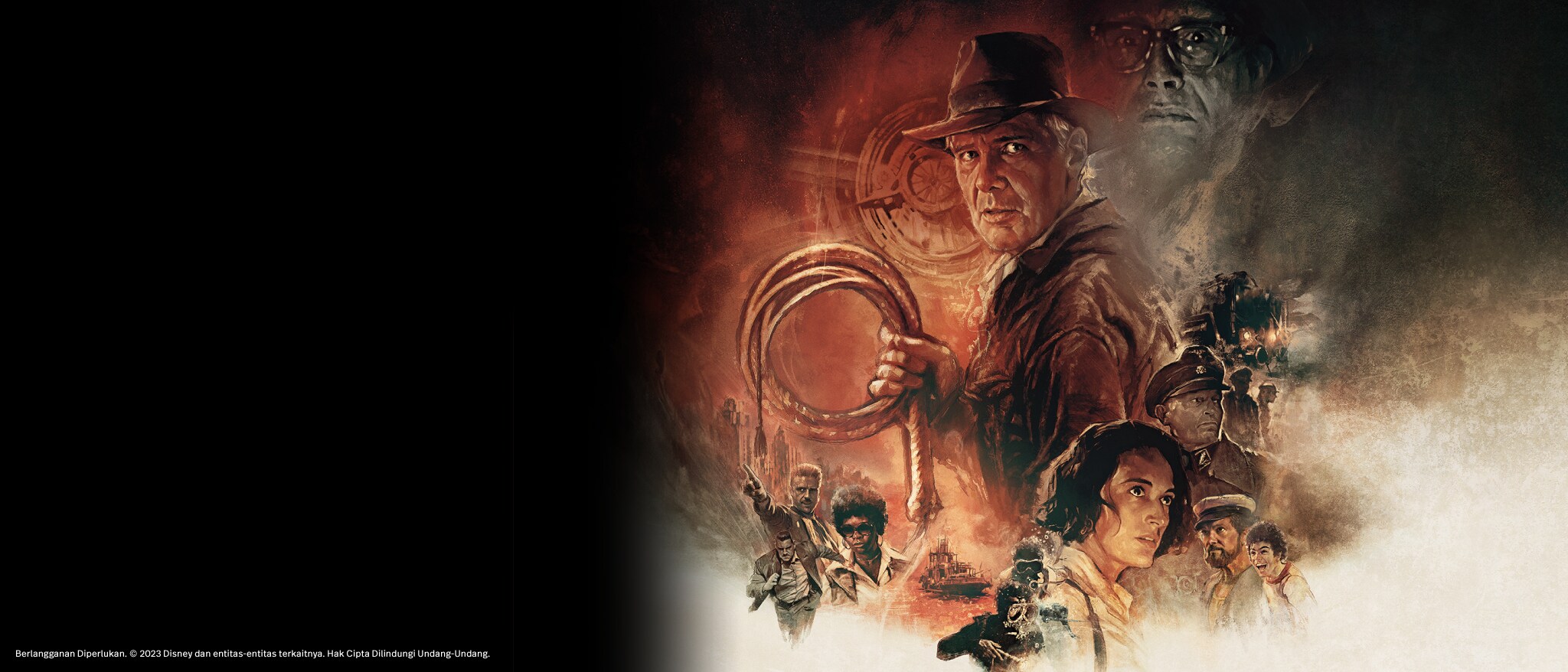 Homepage Hero Banner - Disney | Disney+ Indiana Jones - ID