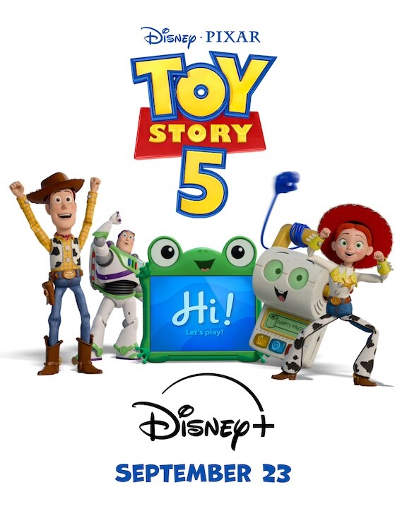 Toy Story 5 Disney+ Release Art