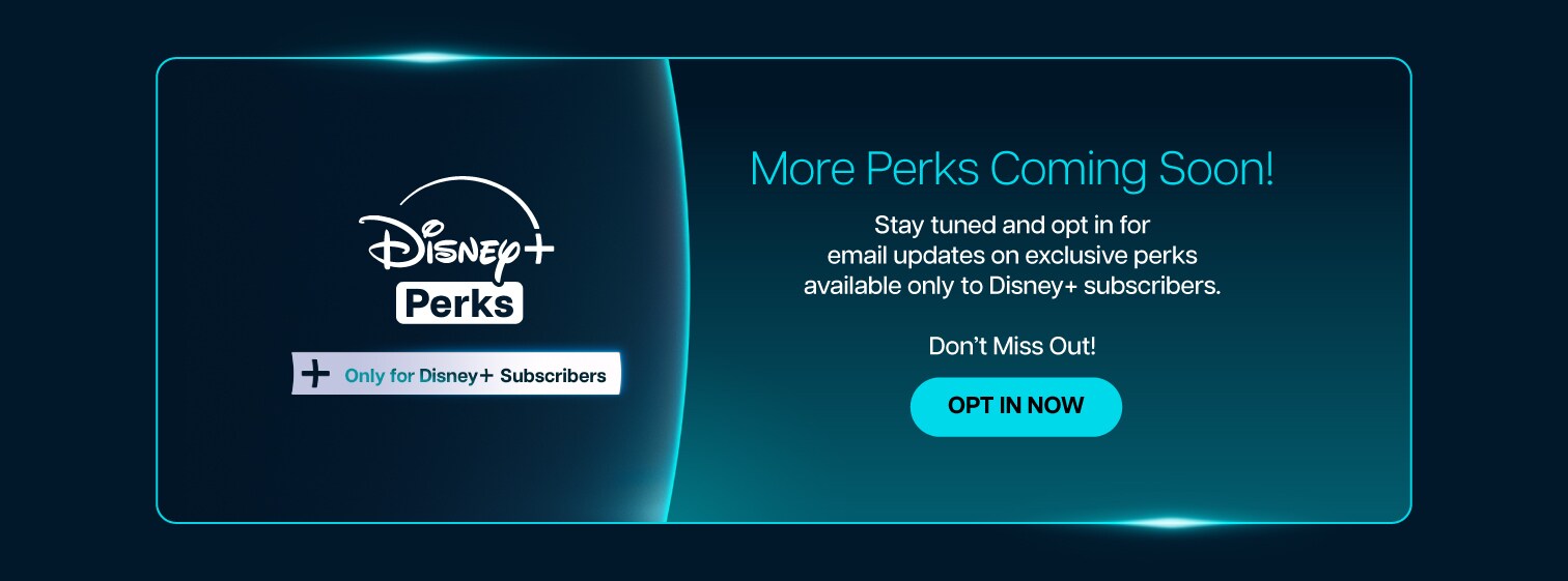 Get the discount codes via your Disney+ newsletter. Here's your chance to opt-in for the latest updates