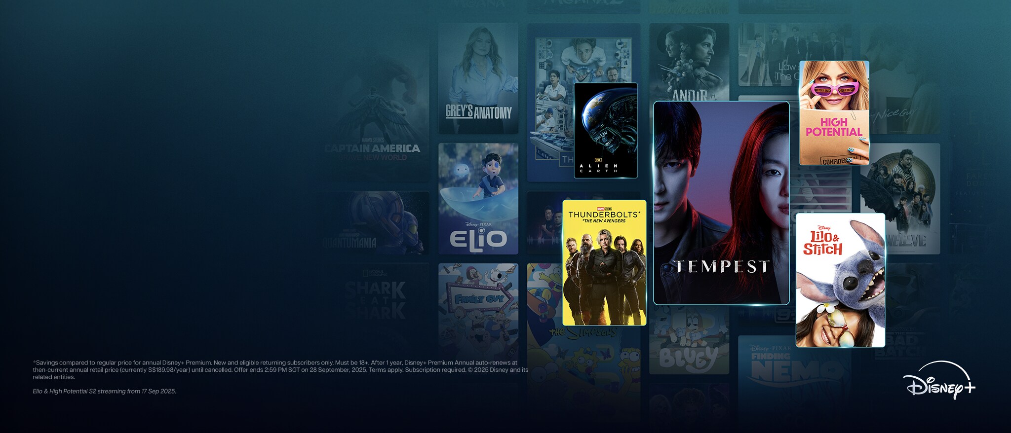 Homepage Hero - Disney + September Promo_09092025 SG Draft