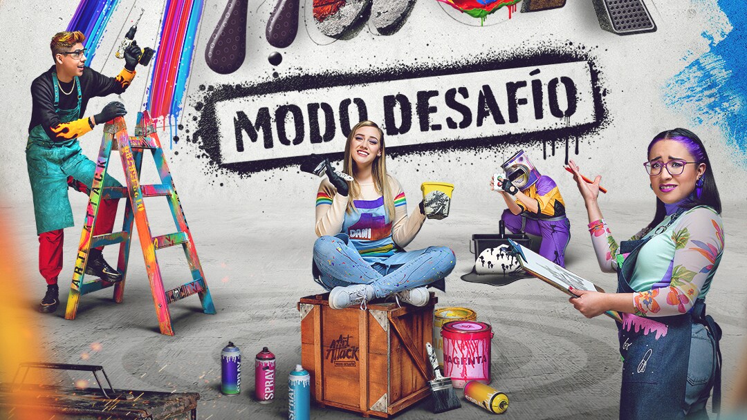 Conviértete en un verdadero “Art Attacker” con 'Art Attack: Modo Desafío' y 'Art Attack: Snacks'