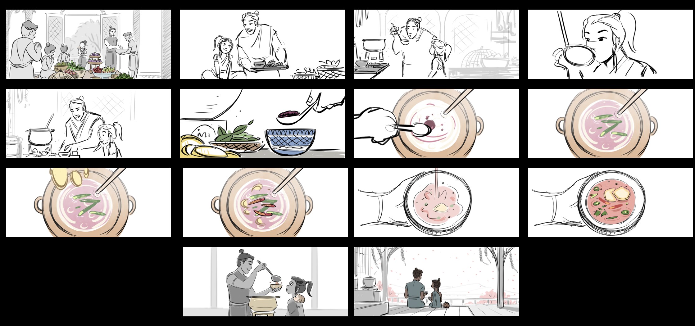 Dad Wisdom Story Boards by Fawn Veerasunthorn