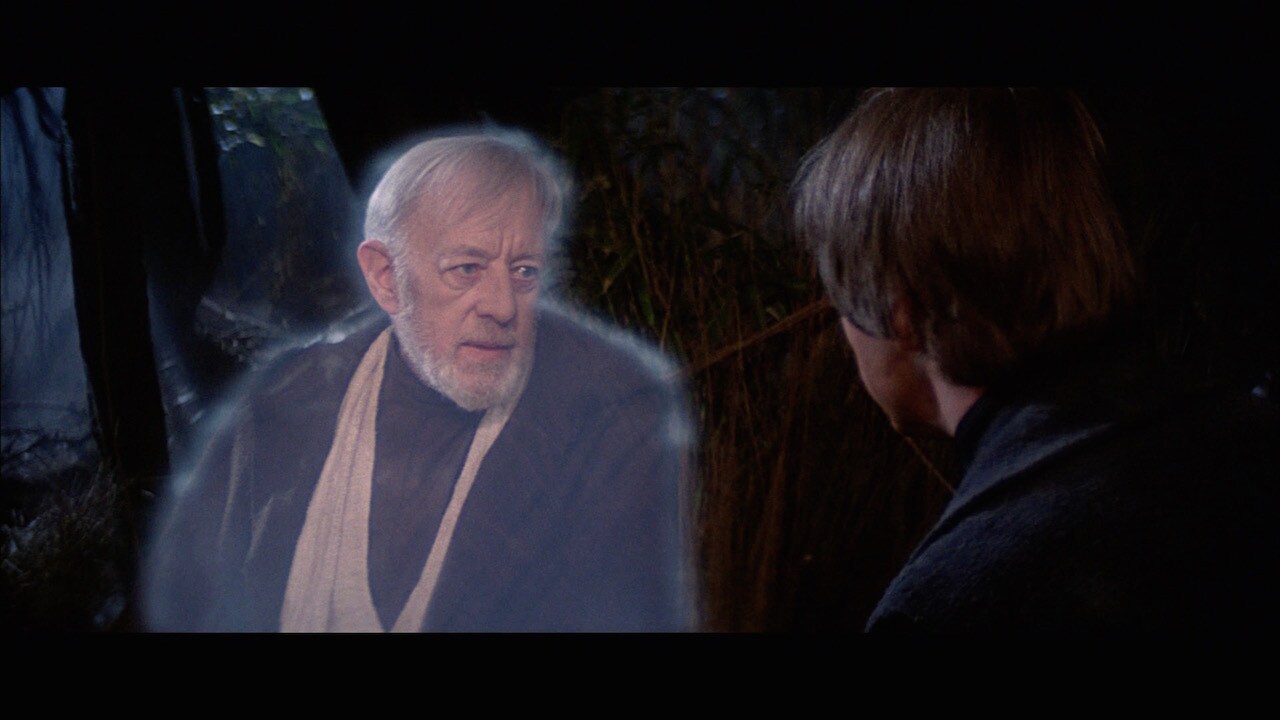 Luke spoke with Obi-Wan’s spirit, and his first teacher revealed that Leia was the other Skywalke...