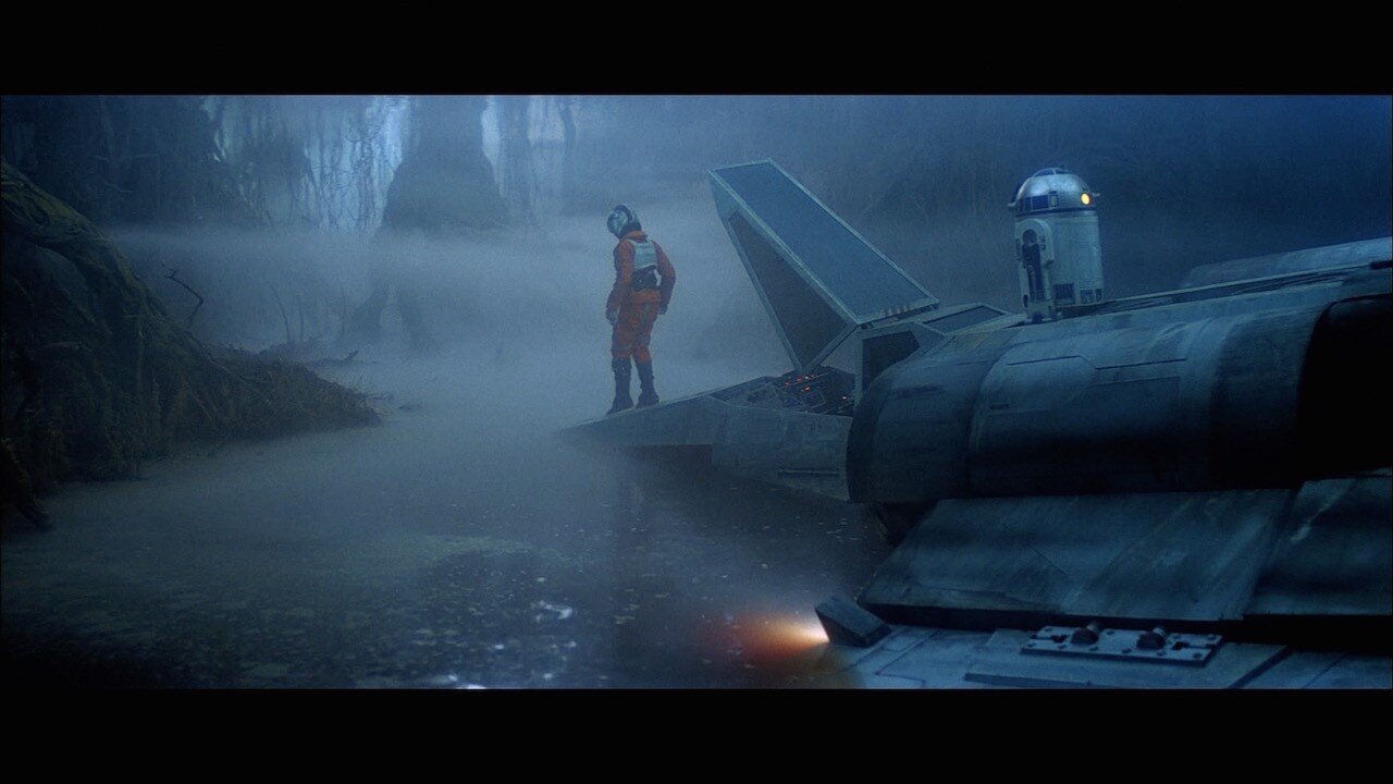 Luke made his way to Dagobah, but his starfighter crashed into a lake. His quest wasn’t exactly g...