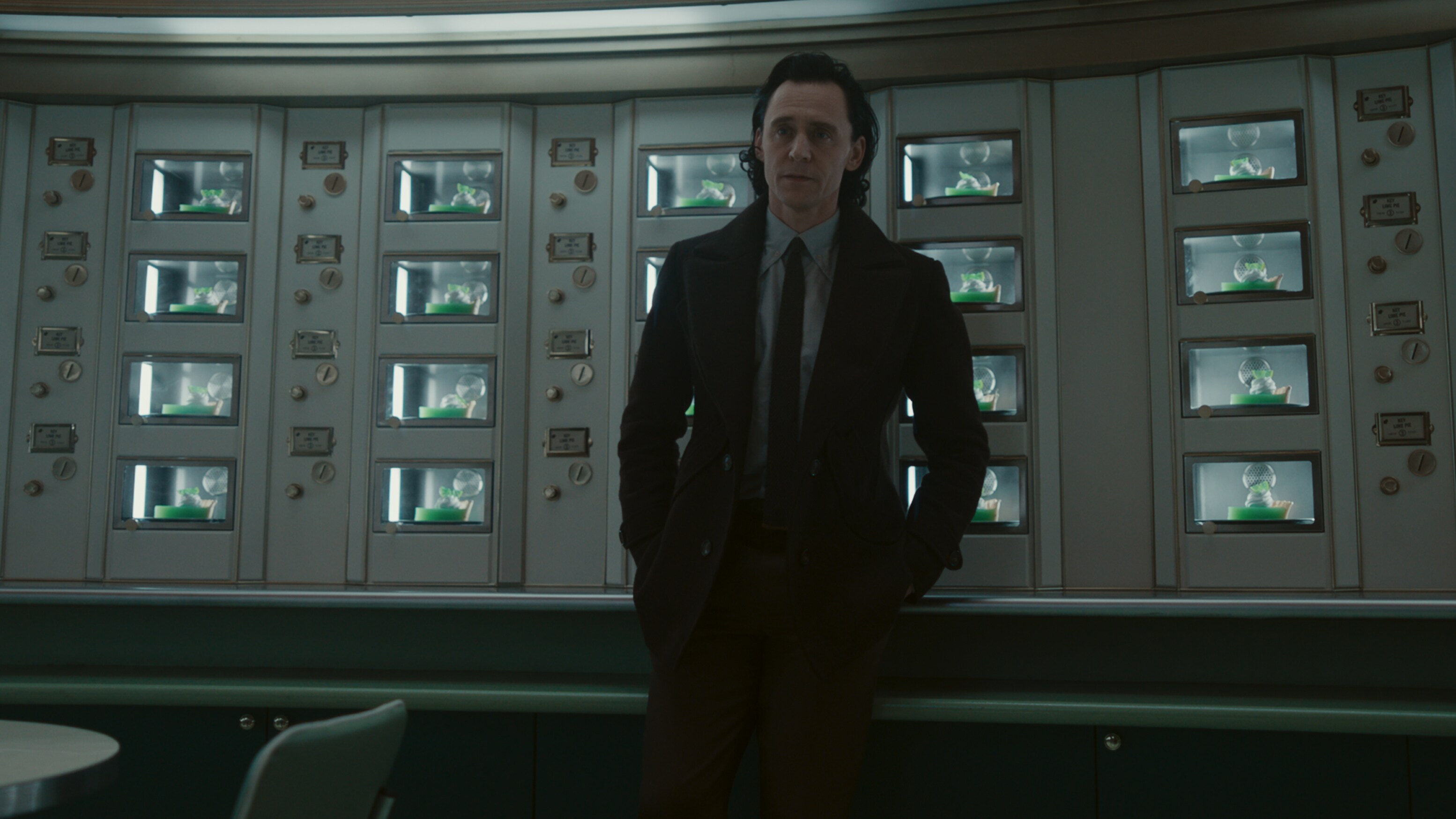 Loki looking concerned.