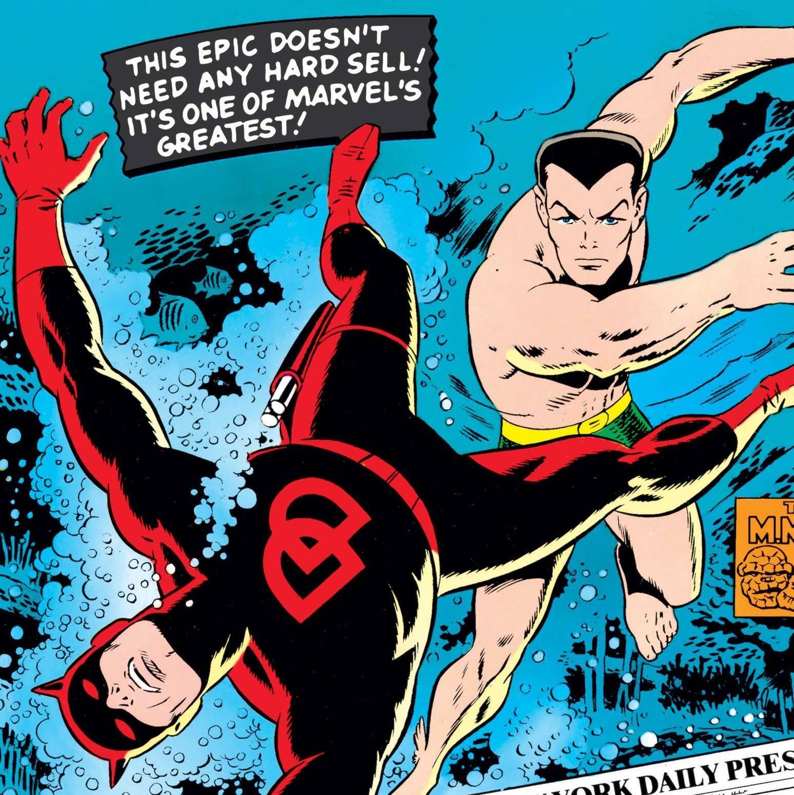 O encontro entre Demolidor e Namor em 'Daredevil' #7 