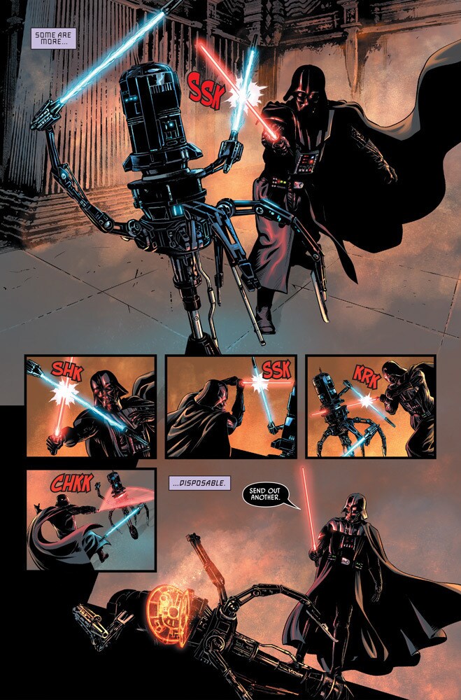 Darth Vader in Star Wars: Dark Droids #1