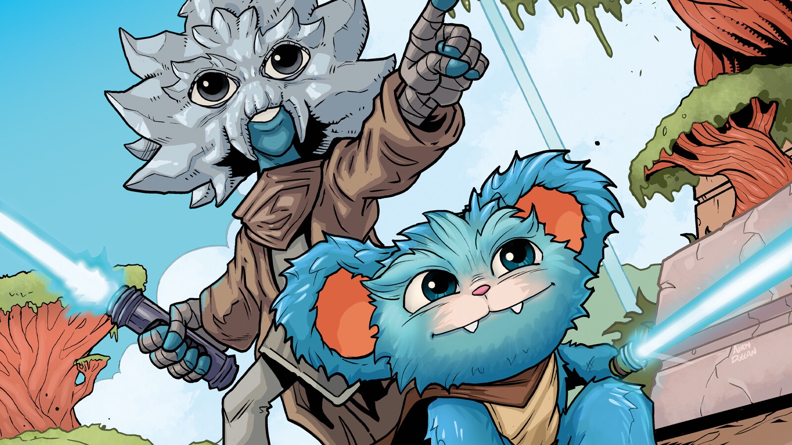 Younglings Meet the Big Kids in Dark Horse’s Young Jedi Adventures Tale for Free Comic Book Day – Exclusive