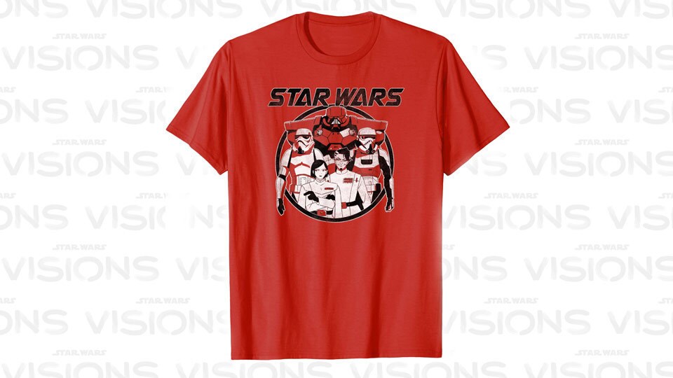Star Wars Visions Dark Side Poster T-Shirt