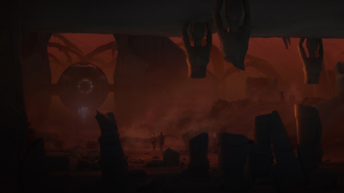 Maul takes Ezra Bridger to Dathomir