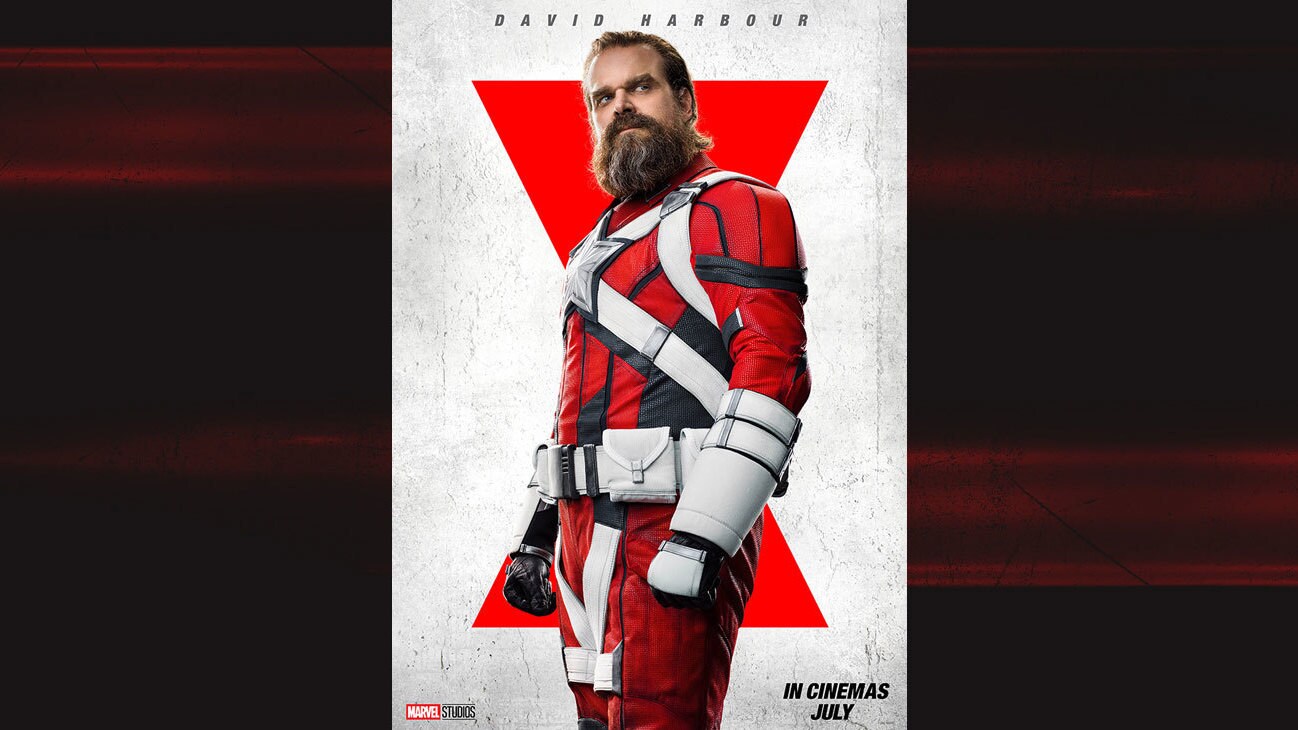 David Harbour as Alexei aka The Red Guardian from the movie Black Widow