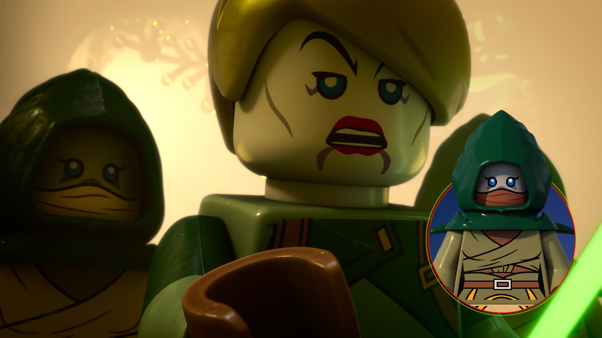 The Daysisters of Dathomir in LEGO Star Wars: Rebuild the Galaxy - Pieces of the Past.