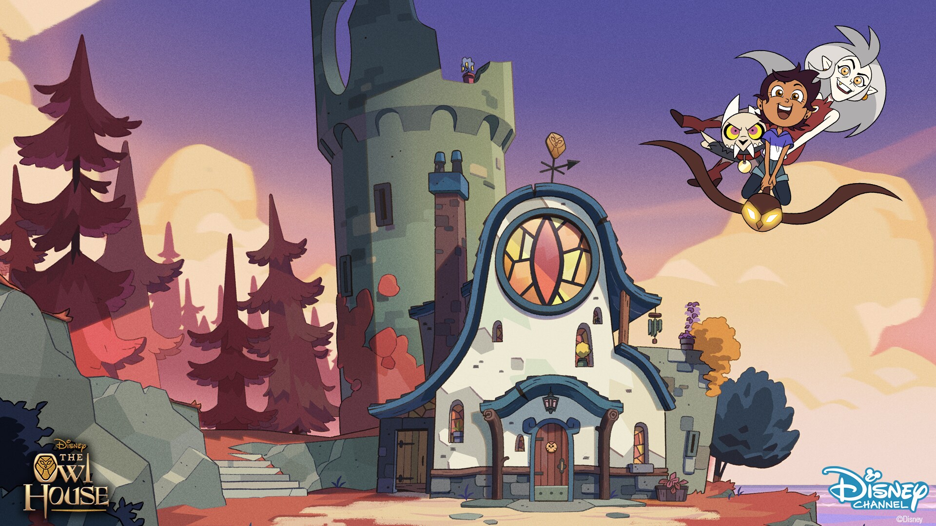 The Owl House background