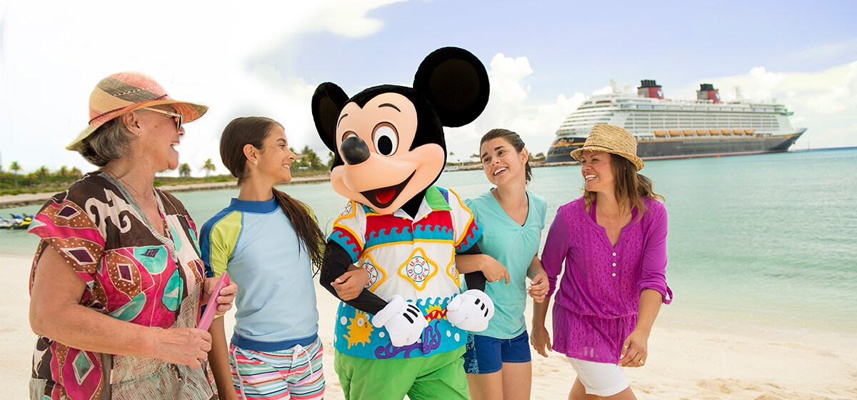 Embrace a Caribbean lifestyle when you visit Castaway Cay, Disney’s private island paradise in th...