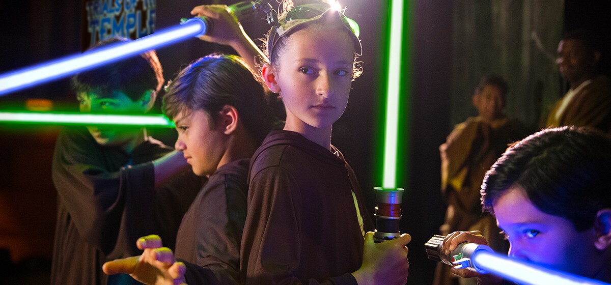 If selected, Young Guests can put their skills to the test in a final battle with the Sith Lord, ...