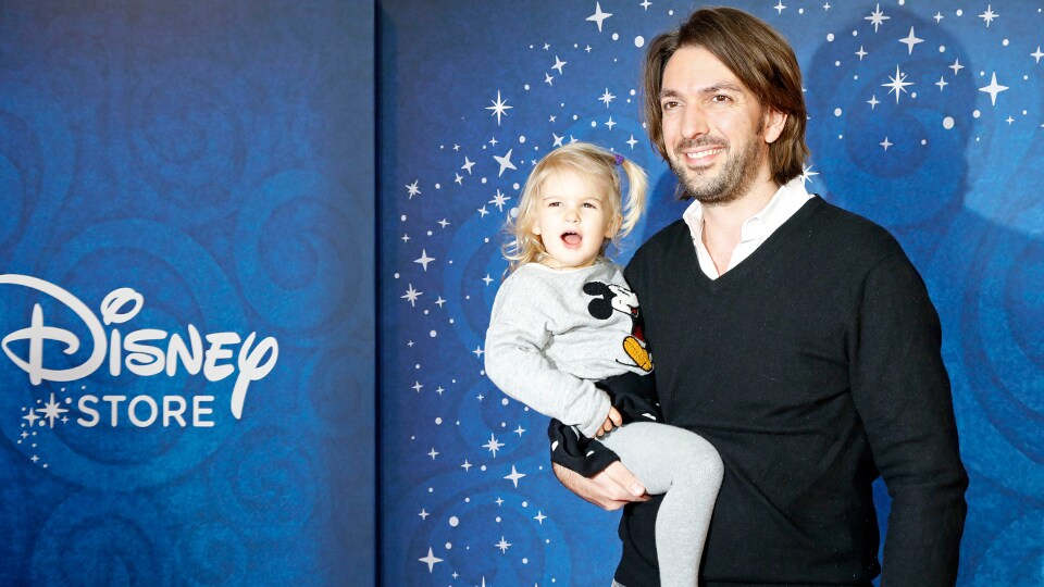 Filmproduzent Max Wiedemann mit seiner Tochter Liv