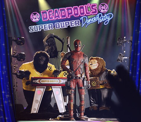 deadpool's super duper dance party