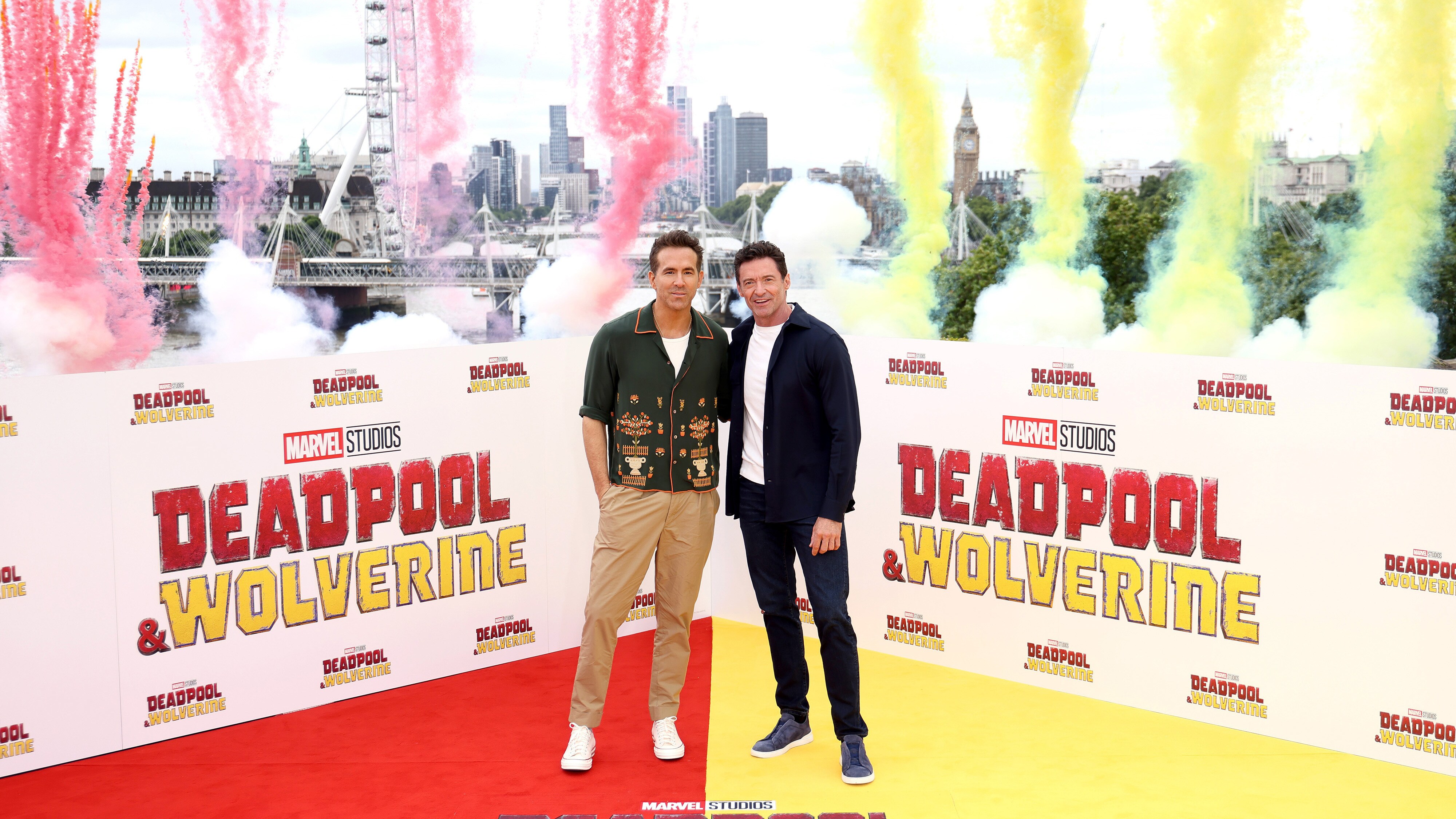 MARVEL STUDIOS’ ‘DEADPOOL & WOLVERINE’ CAST AND FILMMAKERS PAINT THE TOWN RED (AND YELLOW)