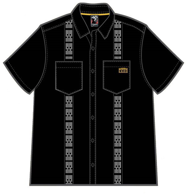 Death Star pattern shirt