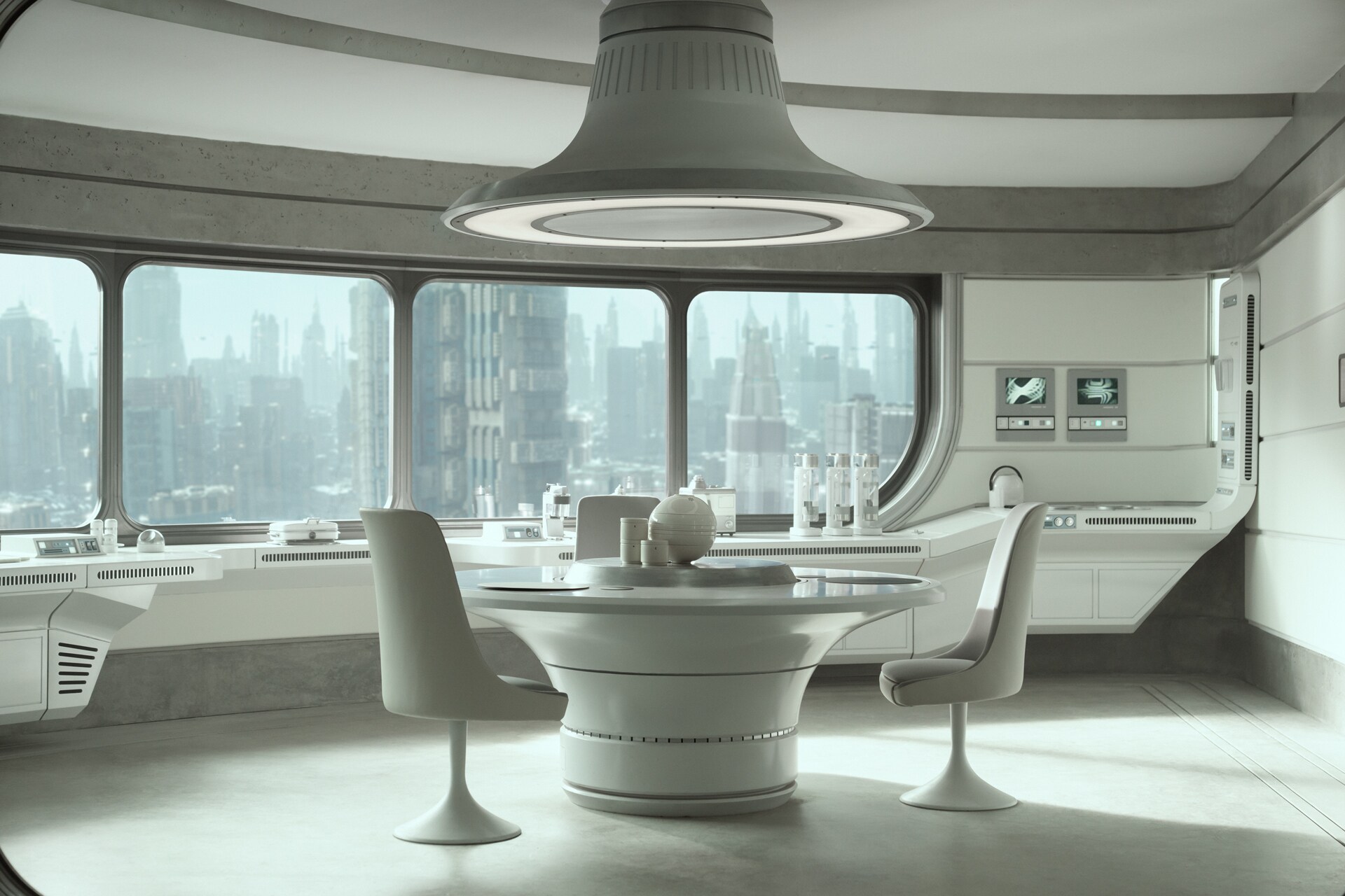 Dedra Meero’s dining room table