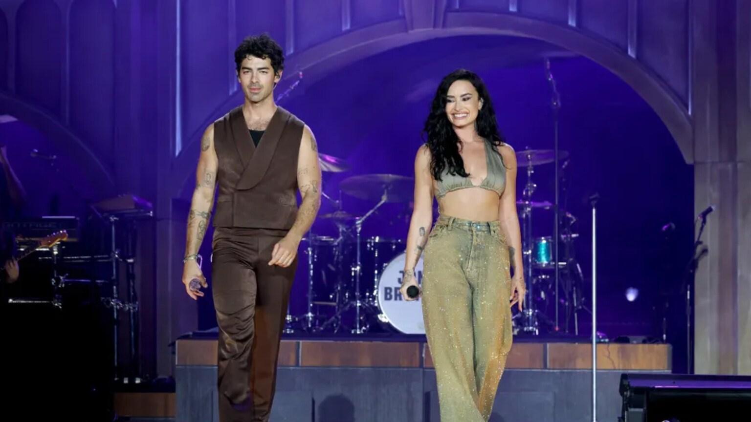 Reencuentro soñado: Demi Lovato se une a Jonas Brothers en pleno show de la gira Jonas20