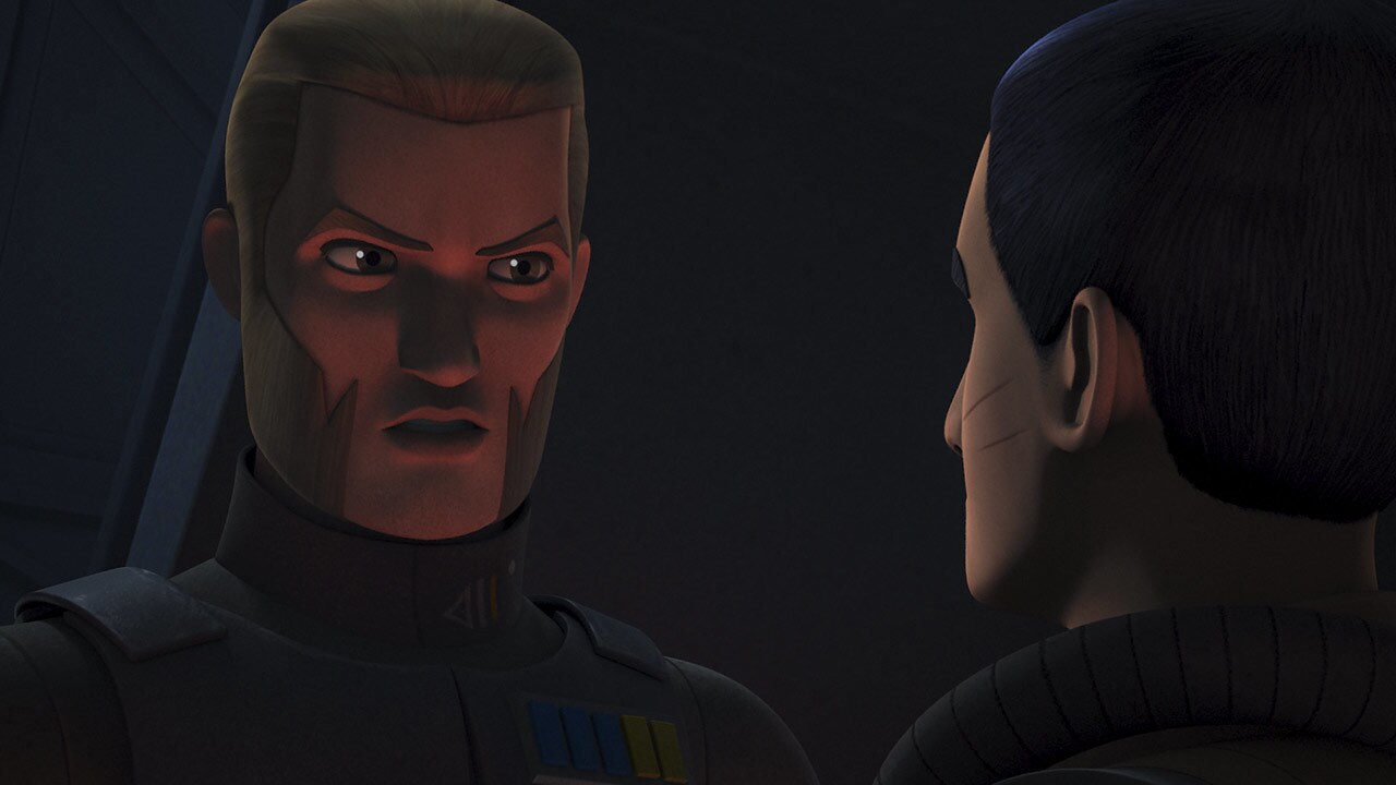 Agent Kallus and Ezra Briger.