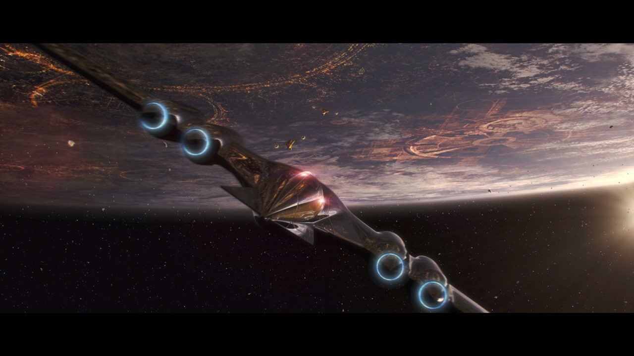 Senator Amidala returns to Coruscant for a most important vote that will determine if the Republi...