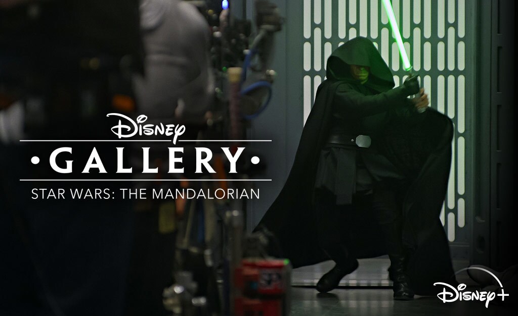 Luke Skywalker and Disney Gallery logo