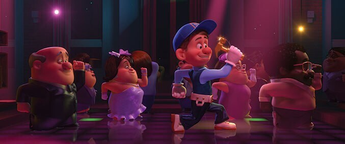 Fix-It-Felix in the animated movie "Wreck-It Ralph"