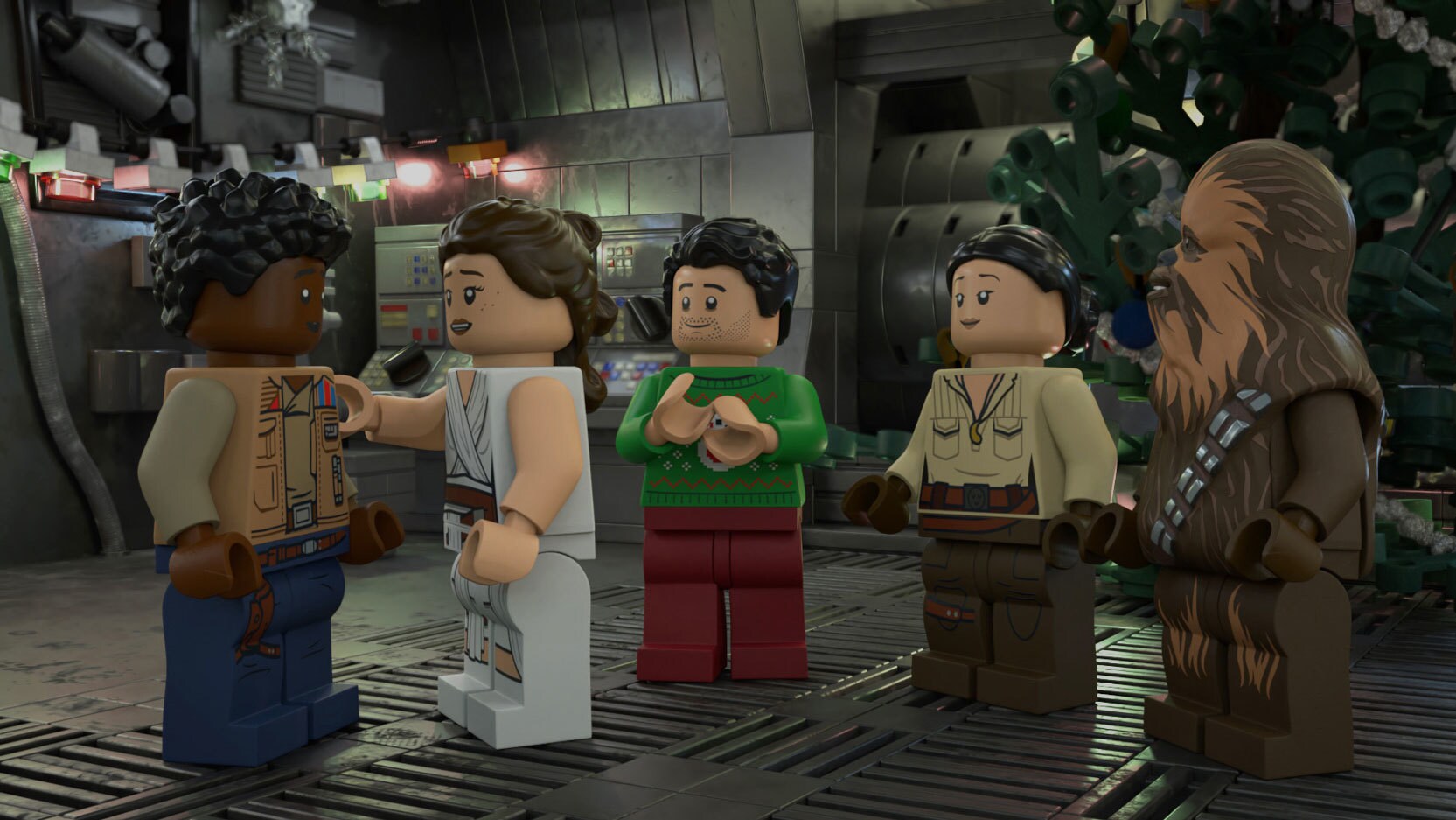 Disney+ shares “LEGO Star Wars Holiday Special” trailer and key art