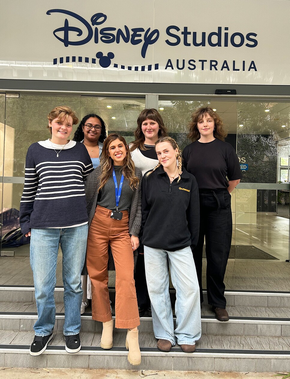 Disney Studios Australia & AFTRS Internship Students