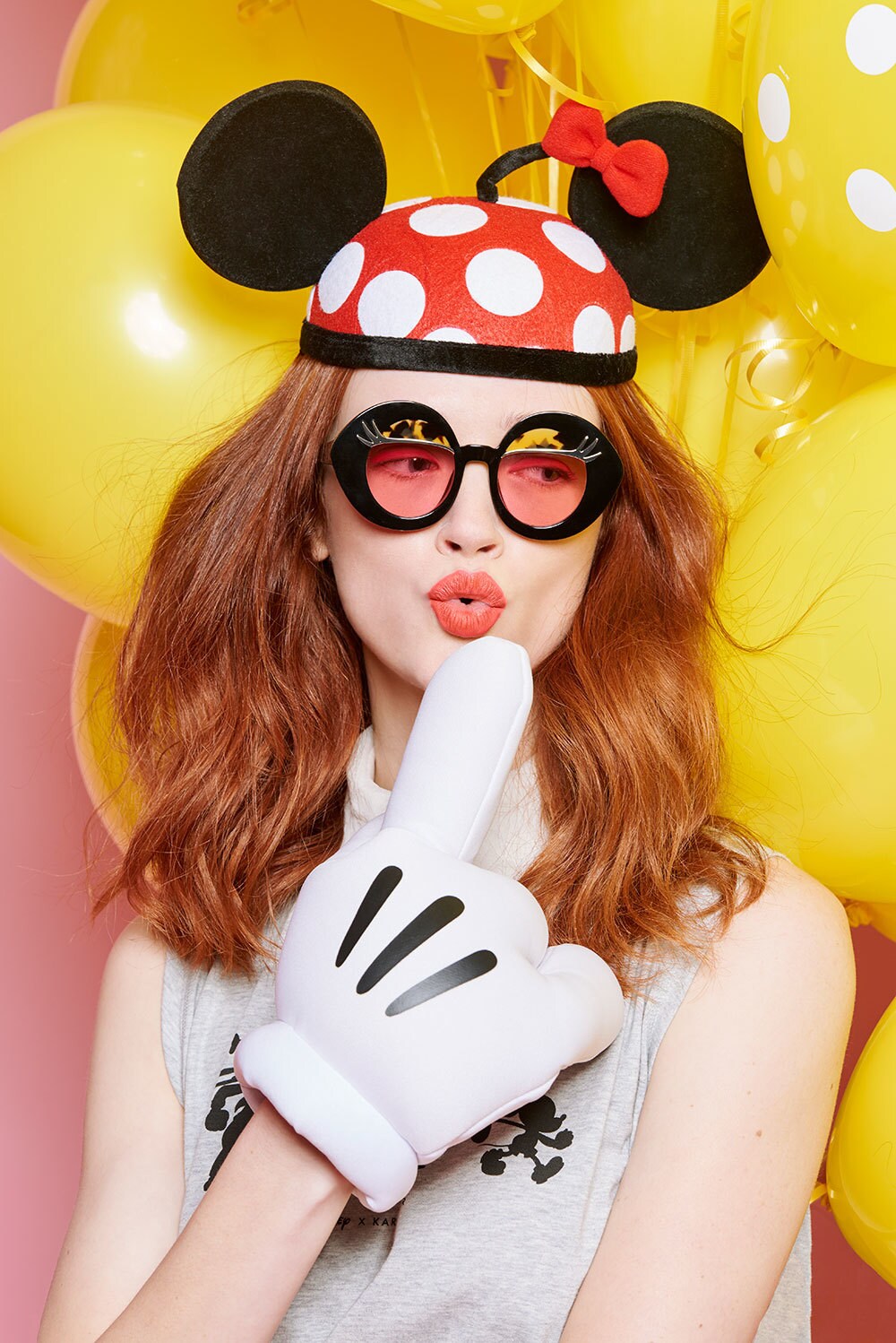 Exclusive: Karen Walker Celebrates Mickey and Minnie Mouse in a 